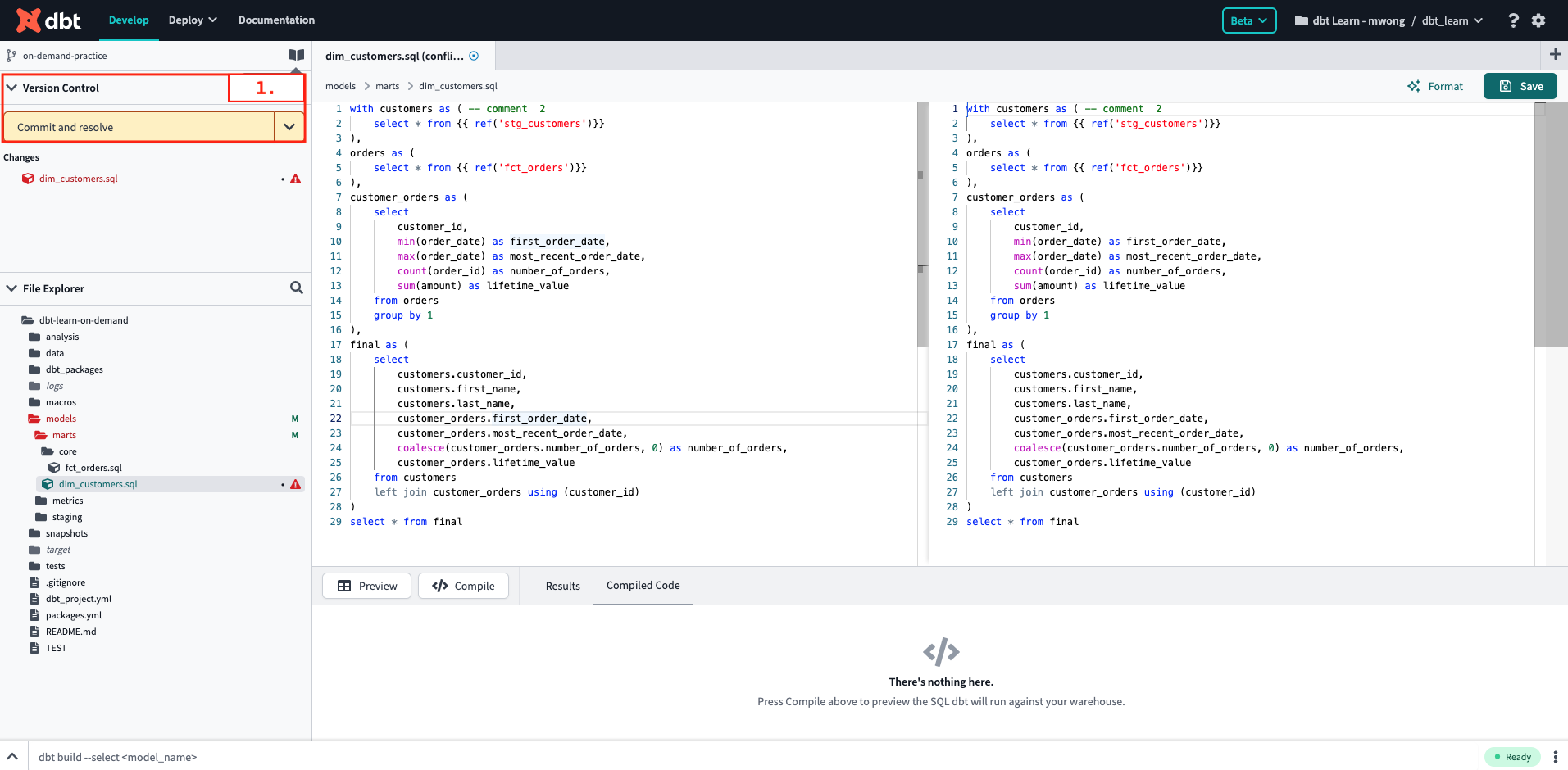 Conflict has been resolved Conflict has been resolved